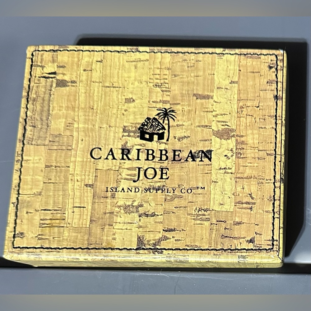 Caribbean Joe SET of 3 handkerchiefs palm tree design NIB